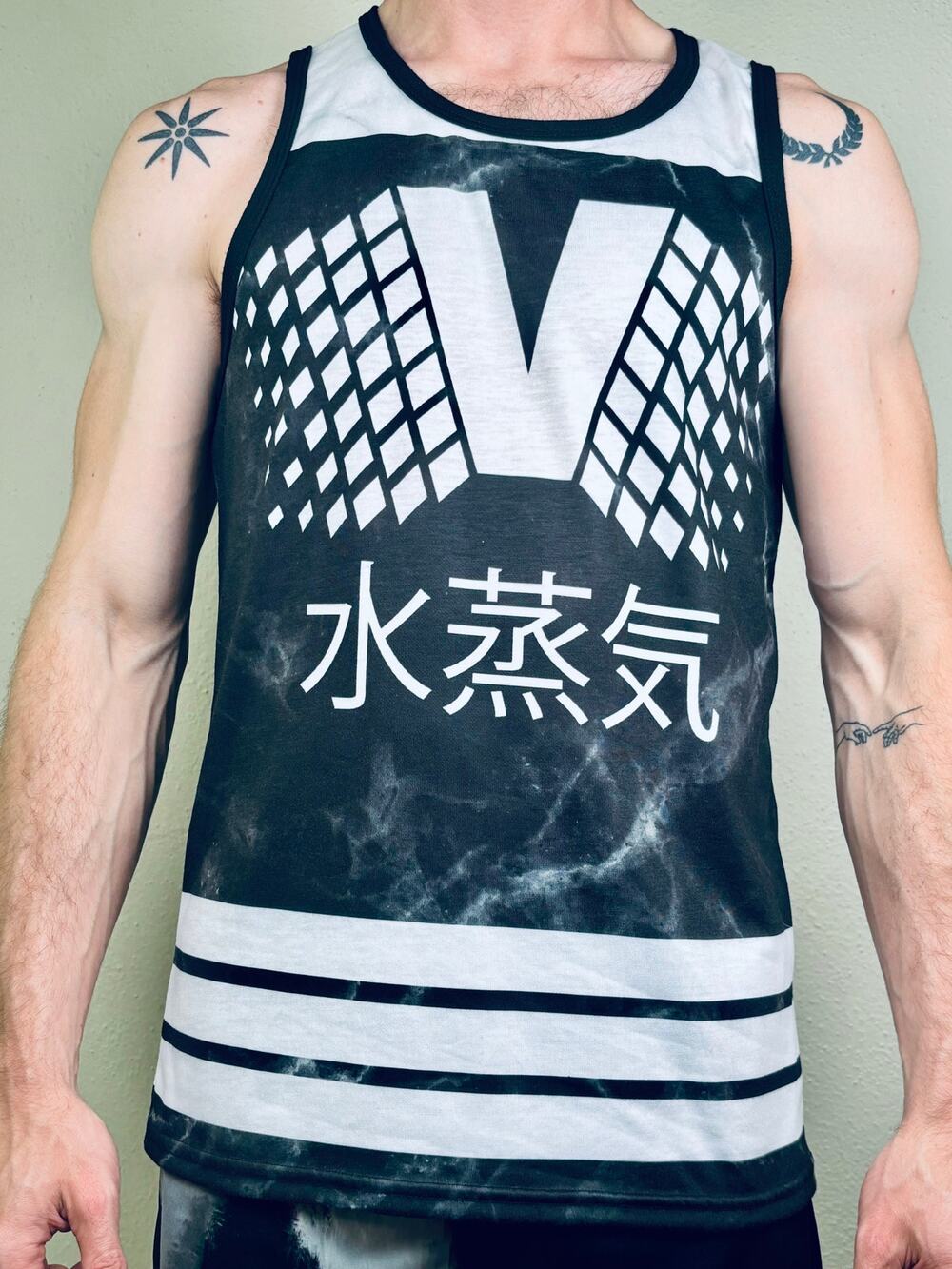 Vapor95 "Water Vapor" Japanese Vaporwave Style Made in Cali Size Small